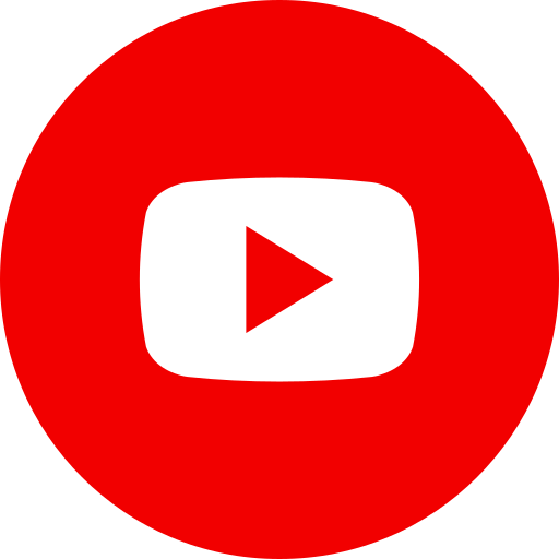 Icono de pie de página de YouTube